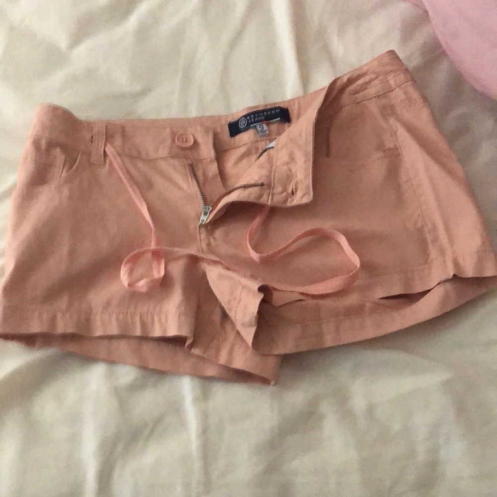 Pink shorts